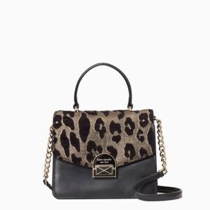 Kate Spade Neve Ocelot Mini Top Handle Satchel Bag